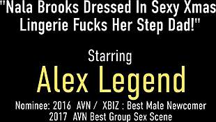 What Happens When a Horny Young Redhead Meets Her Stepdad During Holidays?