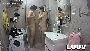 luuv alice boyfriend lucien flash real shower intimacy voyeur style