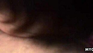 cute asian wife bent over kitchen counter taking monster cock doggystyle pounding