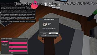 roblox roleplay turns slutty when bbc monster cock claims her every hole