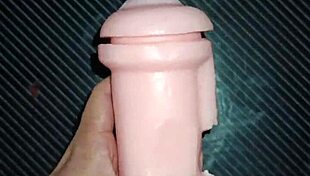 kissy blowjob leads to creampie filling her tight entrance completely