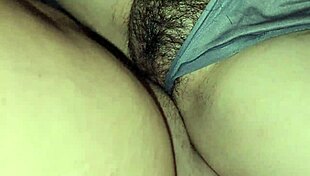 sexy college student's juicy hairy pussy gets first time creampie close-up pov?