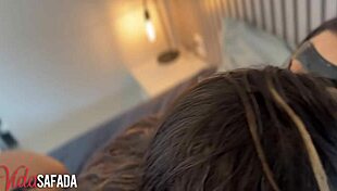 god my wife brought that young married friend for our wild creampie threesome orgy!