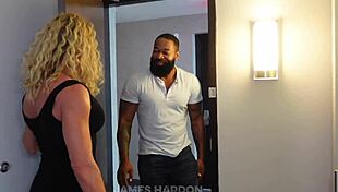 hey babe watch this hot fit hotwife take bbc creampie interracial