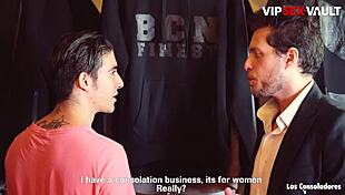 black slut noe milk gets consoled deep by two thick euro cocks outdoors