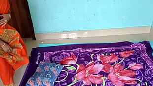 What happens when indian village couple unleashes double penetration and deepthroat on ranch?