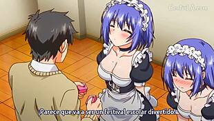 Lesbians Scissor and Lick Fiercely in School