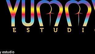 Vivian Lola's wild ride on four studs ends in prolapse and cum swallow