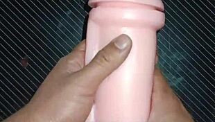 kissy blowjob leads to creampie filling her tight entrance completely