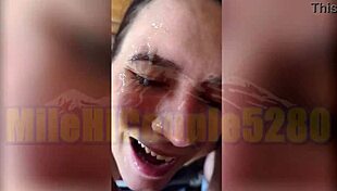 Pierced Cock Blowjob Sparks Intense Orgasm Cumshot Hardcore Fuck Milehicouple5280