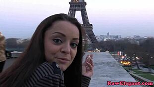 Busty Euro hooker with big tits and piercing rides and gets POV assfucked bent over doggystyle by monster BBC cowgirl missionary