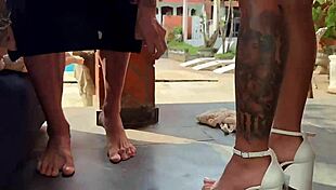 Tiny Latina, ride that cock harder in public or what?