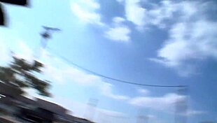 Jaslin Diaz's all-natural big tits bounce as she rides monster cock cowgirl with creampie finish