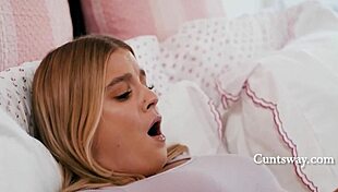 lexi accidentally makes stepdaughter sky wonderland squirt multiple times fingering her wet cunt