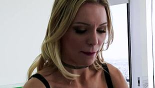 Kenzie Taylor Fucked Hard While Husband Watches Her Big Tits Bounce Naughtily