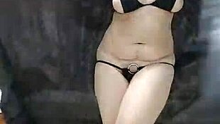 dig this sexy mature milf dancing hot at home