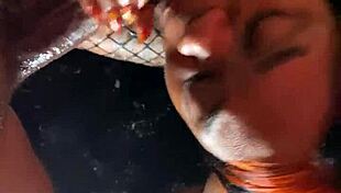 Lace Fishnet Sextapes Compile Ebony Bent Over Big Cock Creampie Rides