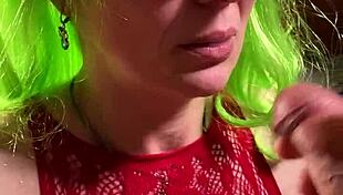 he tried ignoring her spark but now he's blasting cum all over her