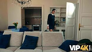 oh man i lisped when wednesday sucked daddys big black cock like her own bitch vip4k style...