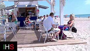 Blonde Glasses Milf Ass Fucked Doggy with Shaved Pussy Lick