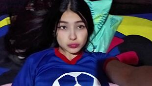 Once the cuckold left, she spread wide for my huge cock in raw homemade pounding