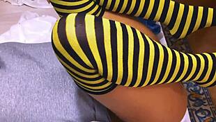 shy petite latina student aunt seduces teacher for tight pussy orgasm in office