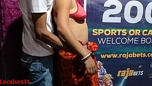 bengali bhabhi bends over for hardcore doggy chudai on ranch with hairy pussy creampie