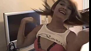 brookeskye licks asian babe's pussy in lingerie fingering orgasm