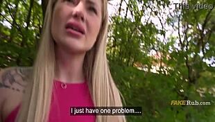 29yo french girl street casting public pussy fuck outdoor pickup