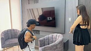 university tiny friend fucks my tight ass for anatomy lessons and feeds me his hot cream