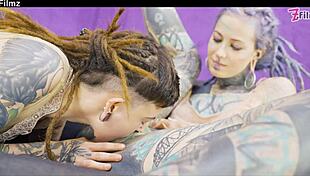 Shy Goth Punk Tries Anal Fingering First Time with Toys