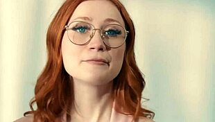 redhead's nipples yanked n facesat by busty milf domme 😈👅💦