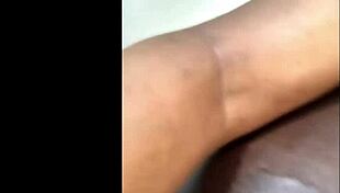 Wow, pregnant ebony's huge ass and pussy love dildo play!