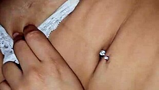 amateur milf bends over for double penetration with dildo and big cock creampie