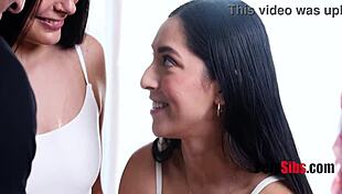 started with cock copy now fucking my girlfriend's stepsis for real