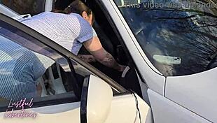 Whoa hairy milf wife swallows my cum after i helped her out?!