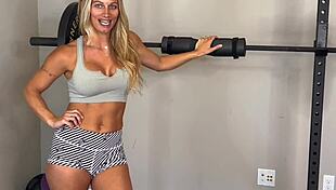 Hotwife's Seductive Tease Turns Personal Trainer into Moaning Interracial Bareback Fuck Machine