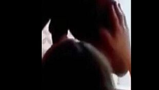Cuckold husband hides camera catching wife swallow young lover's big black cock rough in bedroom