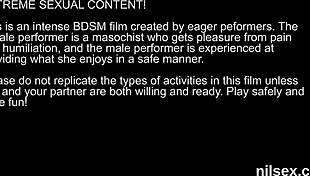 hot kitten dragged to ass hole asylum for brutal ass licking atm therapy