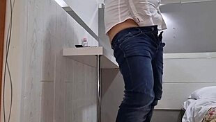 damn that sexy italian guy jerks his huge cock so intensely 😍 he moans and cums hard!!