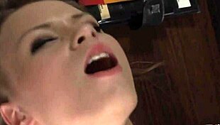 she seems inexperienced but guy bends her over for rough assfucking anyway