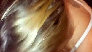 Hear her girlfriend's deepthroat swallow every loving drop of cum