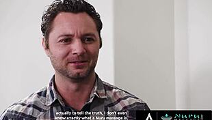 nuru babe xxlayna marie oils up big cock client for deep cowgirl ride 😍💦