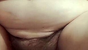 Latina wife savors her hairy pussy pleasures