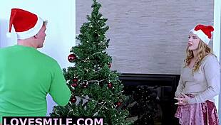 Fiancées Mother In Law Christmas Eve Titty Fuck Sucking Balls Cumshot Ffm Big Tits Doggystyle Riding Slut Bride