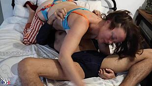 2173 A Eosr Full - Bent Over In Satin Lingerie Heels For Doggy Ass To Mouth Rimjob