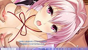 bound big tits babe dances lewdly backstage as yuno higashizaki submits in bdsm captivity.