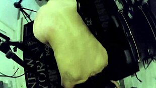 Russian Slave Assfucked Roughly with Rimjob Humiliation Spanking