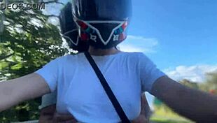 grabbed didi client sans bra he spots my huge natural tits latina