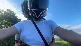 grabbed didi client sans bra he spots my huge natural tits latina